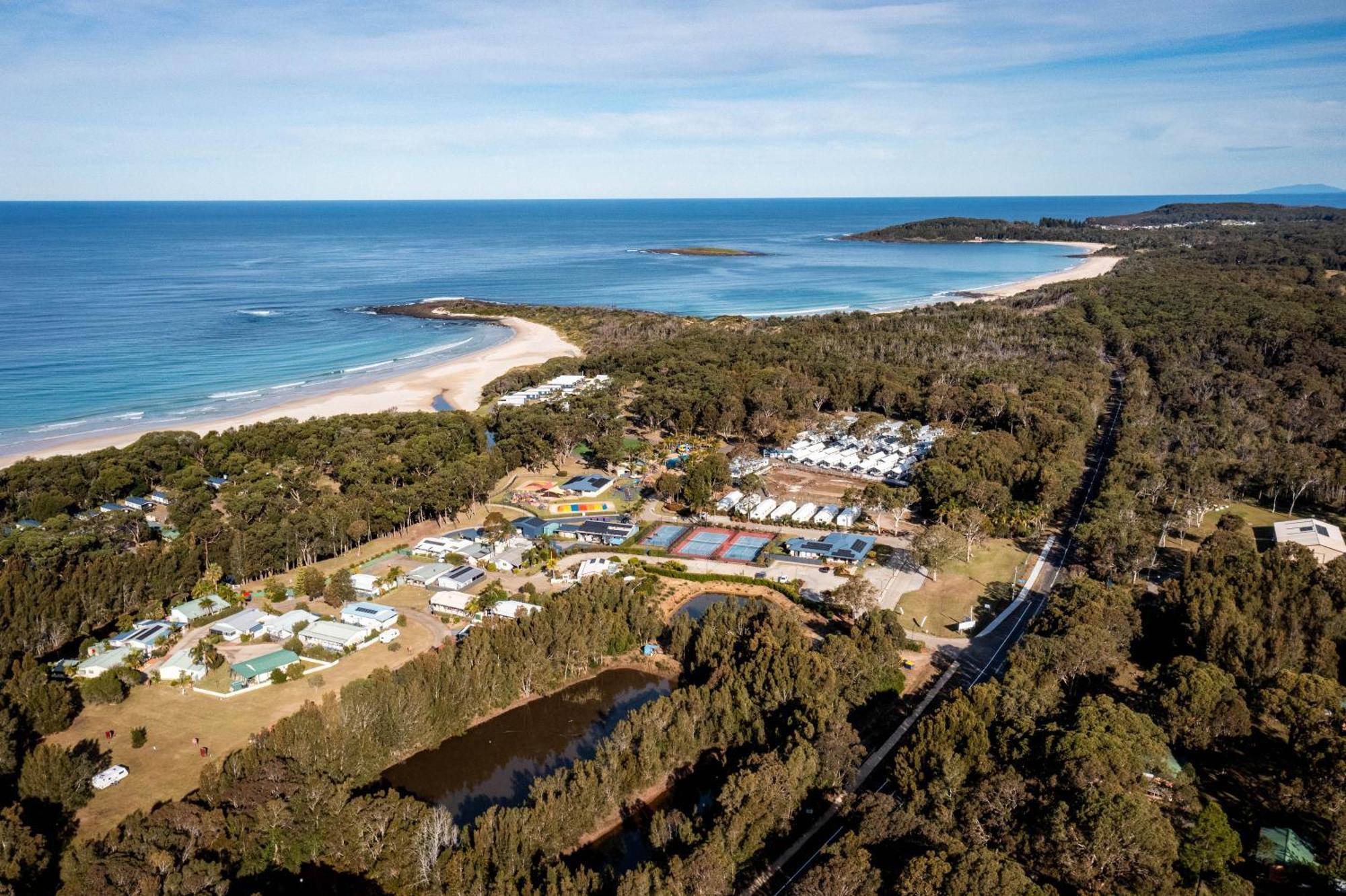 Big4 Tasman Holiday Parks - Racecourse Beach Bawley Point エクステリア 写真