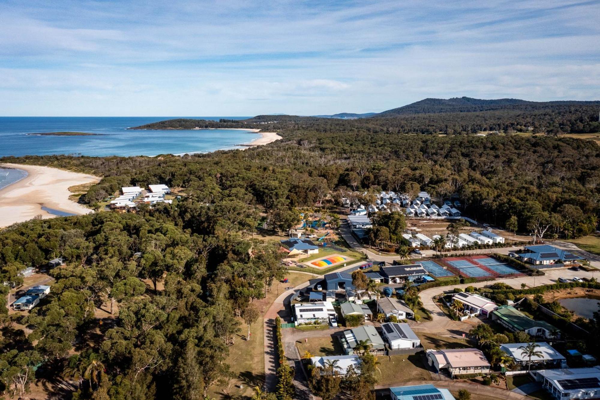 Big4 Tasman Holiday Parks - Racecourse Beach Bawley Point エクステリア 写真